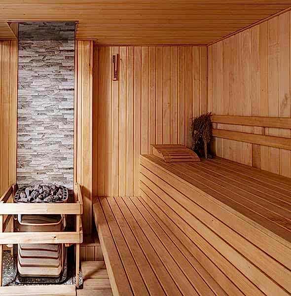 sauna - Yeşil masaj salonu